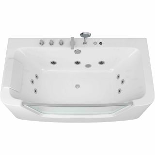 Ванна GROSSMAN GR-15085-1 с гидромассажем 150x85 см