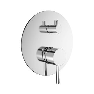 Встраиваемый смеситель на 2 источника AQUAme Siena AQM8803CR хром