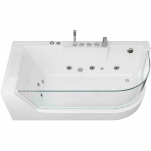 Ванна GROSSMAN GR-17000-1L с гидромассажем 170x80 см