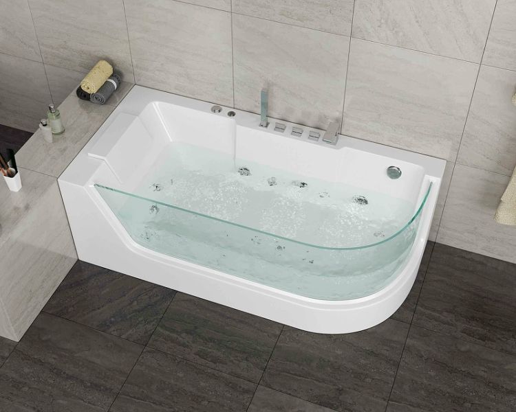 Ванна GROSSMAN GR-17000-1L с гидромассажем 170x80 см