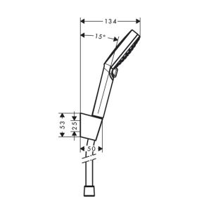 Душевая лейка Hansgrohe Crometta Vario EcoSmart  26693400