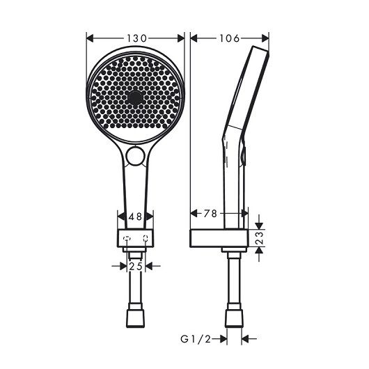 Душевой набор Hansgrohe  Rainfinity 130 3jet 26852000