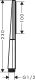 Ручной душ Hansgrohe Rainfinity Baton 100 1jet 26866000, хром