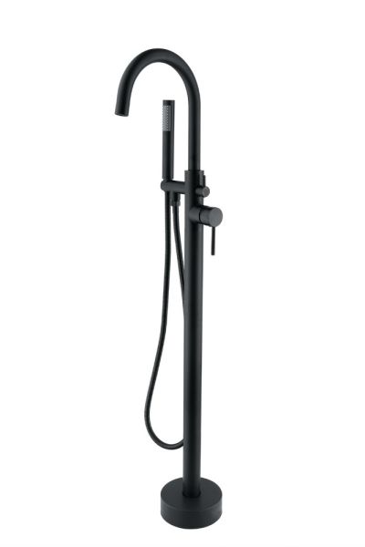 Смеситель для ванны/душа Orange Steel M99-336b напольный, черный