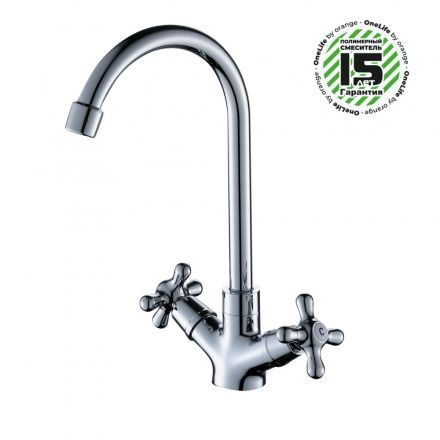 Смеситель для кухни OneLife P03-005cr полимерный