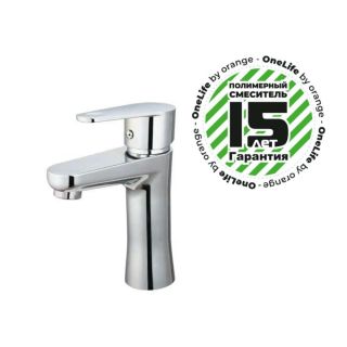 Смеситель для раковины OneLife P05-021cr полимерный