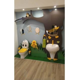 Смеситель для раковины Creavit Ducky FC1198Y жёлтый