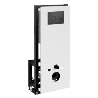 Система инсталляции для унитазов WasserKRAFT Glan 66TLT.010.ME.WH.MB01 с кнопкой смыва