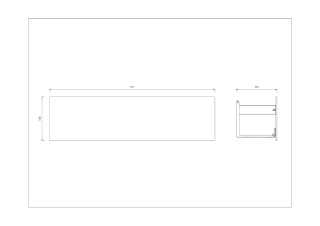 Полка настенная Boheme Space 10966-NB 60 см брашированный никель