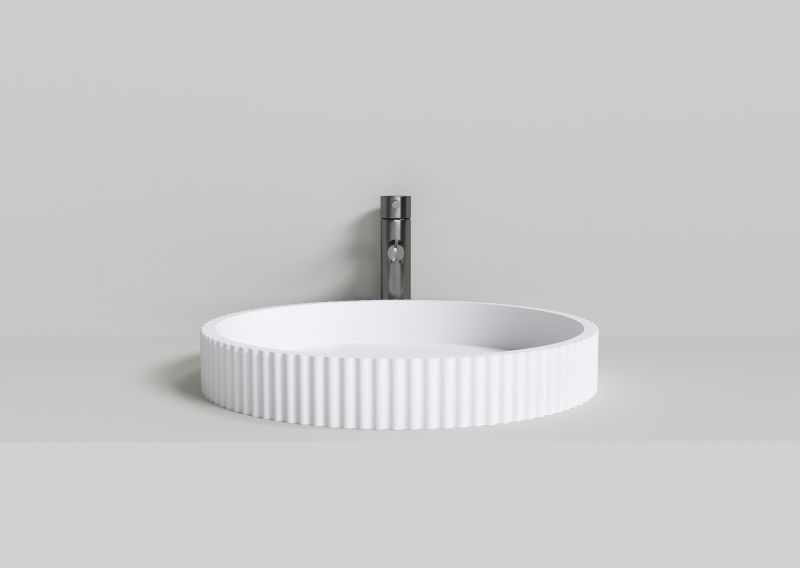 Накладная раковина NT Bagno Fanello NT705 40см белый матовый