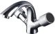 Смеситель для раковины Boheme ROYAL CRYSTAL black, Комплект хром