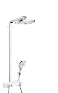 Душевая стойка Hansgrohe Raindance Select Showerpipe E300 2 jet 27126400 с термостатом