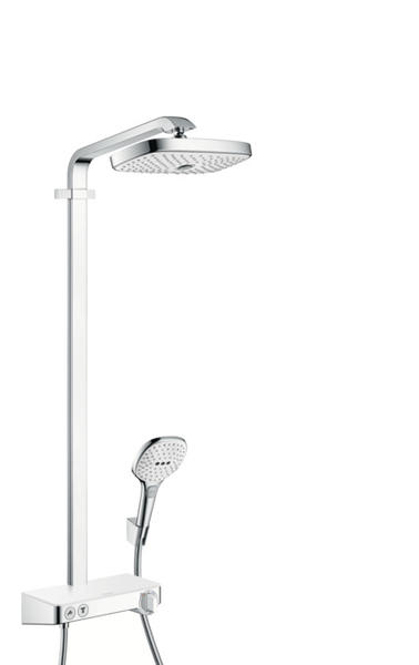 Душевая стойка Hansgrohe Raindance Select Showerpipe E300 2 jet 27126400 с термостатом