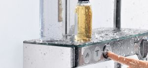 Душевая стойка Hansgrohe Raindance Select Showerpipe E300 3 jet 27127000 с термостатом