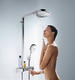 Душевая стойка Hansgrohe Raindance Select Showerpipe E300 3 jet 27127000 с термостатом