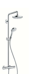 Душевая стойка Hansgrohe Croma Select S 180 2 Jet Showerpipe 27253400 с термостатом