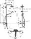 Душевая стойка Hansgrohe Croma Select E 180 2 Jet Showerpipe 27256400 с термостатом