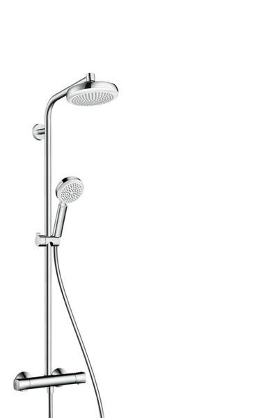 Душевая стойка Hansgrohe Crometta 160 1 Jet Showerpipe 27264400 с термостатом