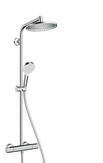 Душевая стойка Hansgrohe Crometta S 240 1jet Showerpipe 27267000 с термостатом Душевая стойка Hansgrohe Crometta S 240 1jet Showerpipe 27267000 с термостатом