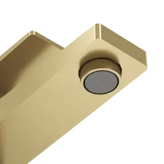 Смеситель для раковины Grossman Classic 510.K35.04.320 золото сатиновое