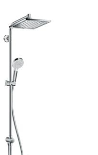 Душевая стойка Hansgrohe Crometta E 240 1jet Showerpipe Reno Ecosmart 27289000 Душевая стойка Hansgrohe Crometta E 240 1jet Showerpipe Reno Ecosmart 27289000