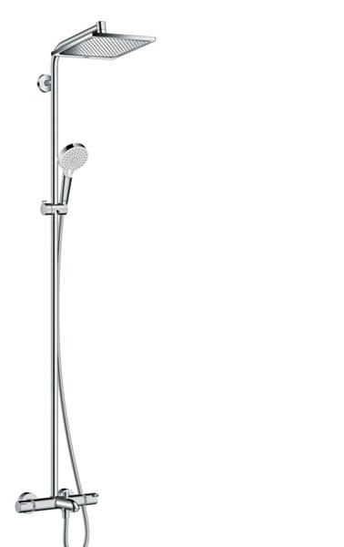 Душевая стойка Hansgrohe Crometta E 240 1jet Showerpipe 27298000 с термостатом