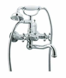 Смеситель для  ванны Boheme (душевой комплект) TRADIZIONALE CHROMO_Комплект хром