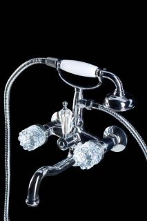 Смеситель для ванны Boheme Crystal хром 273-CRST Смеситель для ванны Boheme Crystal хром 273-CRST