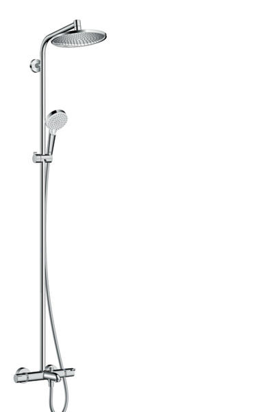 Душевая стойка Hansgrohe Crometta S 240 1jet Showerpipe 27320000 с термостатом