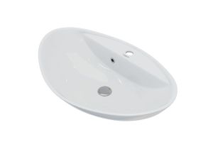 Тумба с раковиной Orange Otto Ot-75TuGLASS+G60 белый