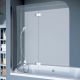 Шторка для ванны Koller Pool Waterfall Line QP97(left) chrome,clear Шторка для ванны Koller Pool Waterfall Line QP97(left) chrome,clear