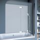 Шторка для ванны Koller Pool Waterfall Line QP97(left) chrome,grape Шторка для ванны Koller Pool Waterfall Line QP97(left) chrome,grape
