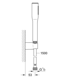 Лейка для душа Grohe Euphoria Cosmopolitan 27369000 хром