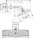 Верхний душ Hansgrohe Raindance Е Air 1jet 360 27371000