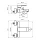 Смеситель для ванны Koller Pool Neon Cube NC0100 Смеситель для ванны Koller Pool Neon Cube NC0100