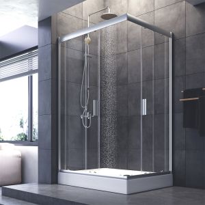 Душевая кабина Am.Pm Gem W90C-404-12090MT 120x90см хром