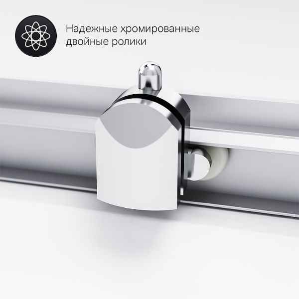 Душевая кабина Am.Pm Gem W90C-404-12090MT 120x90см хром