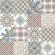 Плитка Azori 505793002 напольная ECLIPSE ORNAMENT 42х42 (1,23м2/63,96м2)