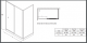 Душевая дверь для ванны  Jacob Delafon  Serenity E14C120-GA 120см