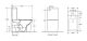 Унитаз компакт WeltWasser Gelbach 001 ST GL-WT 10000006089