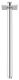 Душевой кронштейн потолочный Grohe Rainshower neutral 27484000 хром