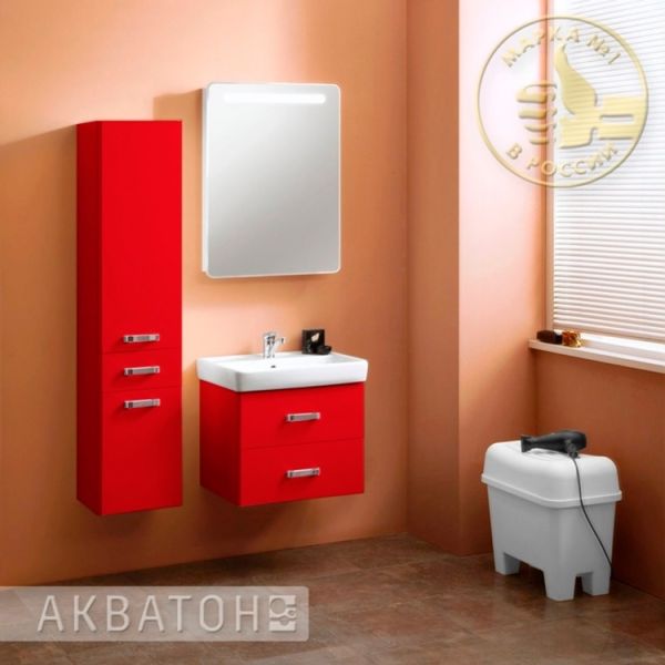 Зеркальный шкаф Акватон Америна 60см левосторонний 1A135302AM01L