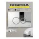 Кнопка смыва Grocenberg KP3090CR хром