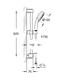 Душевой гарнитур Grohe New Tempesta Cosmopolitan 27577002