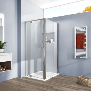 Душевой уголок Vincea Intra VSR-1I809080CL 80/90 x 80 см