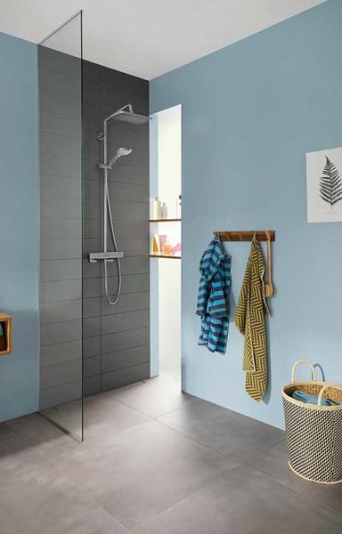 Душевая стойка HANSGROHE Croma E 280 1jet Showerpipe 27630000 с термостатом