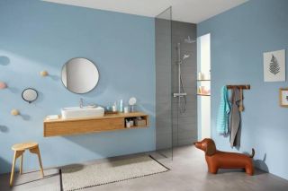 Душевая стойка HANSGROHE Croma E 280 1jet Showerpipe 27630000 с термостатом Душевая стойка HANSGROHE Croma E 280 1jet Showerpipe 27630000 с термостатом