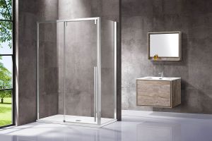 Душевой уголок Vincea Lugano VSR-1L1013CL-1 130 x 100 см