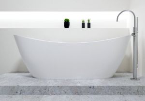 Ванна из искусственного камня AquaStone Торре 168x80см белый