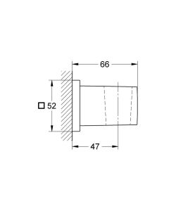 Держатель настенный для ручного душа Grohe Euphoria Cube 27693000 хром